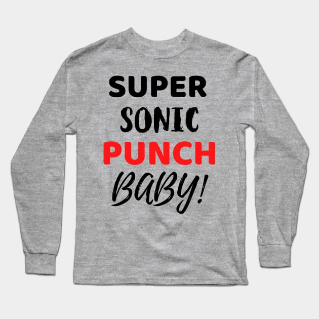 Cisco Ramon Flash - Super Sonic Punch Baby Long Sleeve T-Shirt by Famgift